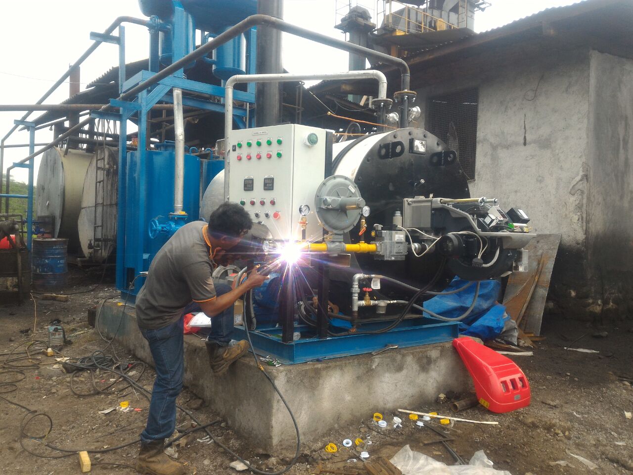 Pemeliharaan Thermal Oil Boiler | PT Indira Mitra Boiler