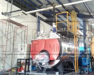 FIRE TUBE STEAM BOILER 2TON