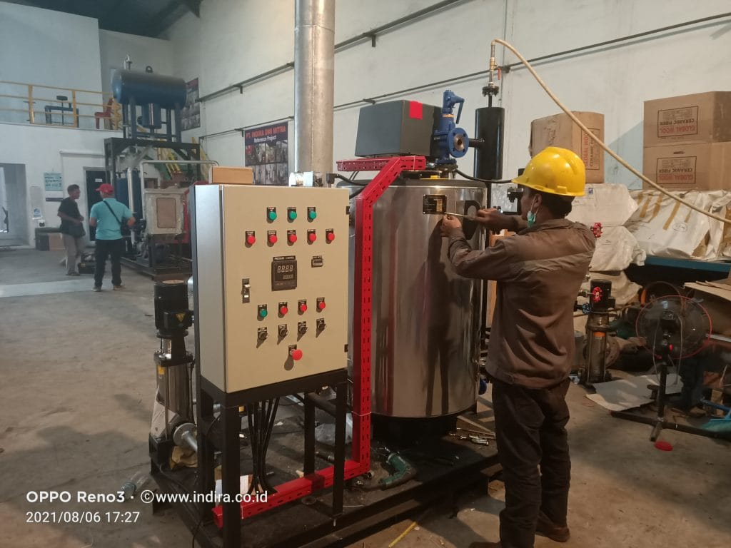 Boiler Setrika Otomatis hemat bahan bakar