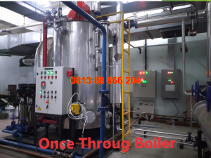 Vertical water tube boiler