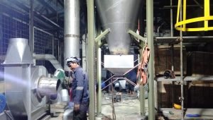 Erection Thermal Oil Heater