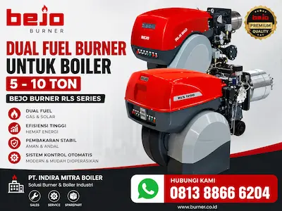 Riello RLS 100 dengan Natural Gas