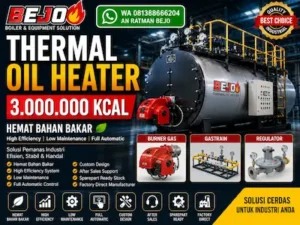 thermal oil heater hemat bahan bakar