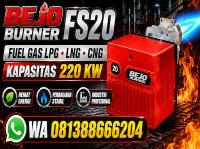 BEJO BURNER FS20 FUEL GAS 220KW