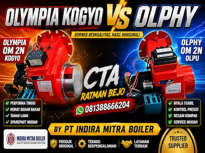 GAS BURNER GOM 1N OLYMPIA KOGYO JAPANIS VS OLPHY KOREA