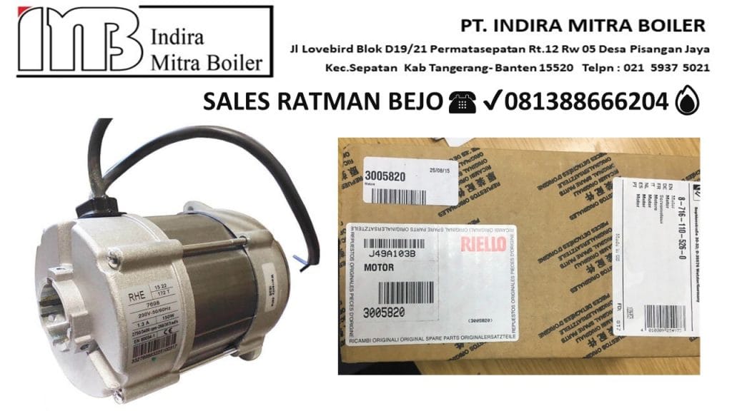 PART MOTOR R40 RIELLO