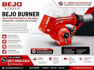Three Stage Light Oil Burners Press TG 300 Series