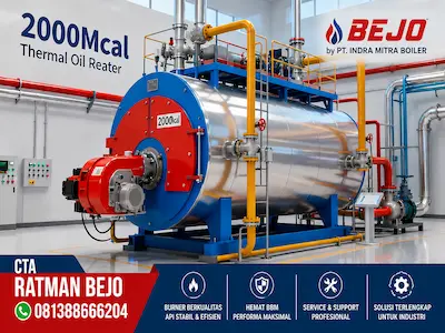 BEJO Thermal Oil Heater 4.000.000 kcal Industrial Heating Solution Indonesia