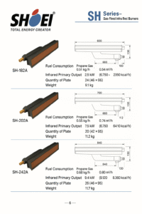 burner infared gas burner