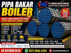 Pipa bakar boiler ASTM A192 ASTM A179 ASTM A178 JIS G3455 EN 10216-2 berkualitas tinggi untuk steam boiler, thermal oil heater, hot water boiler, dan power plant.