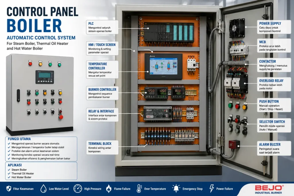 DIAGRAM CONTROL PANEL BOILER
